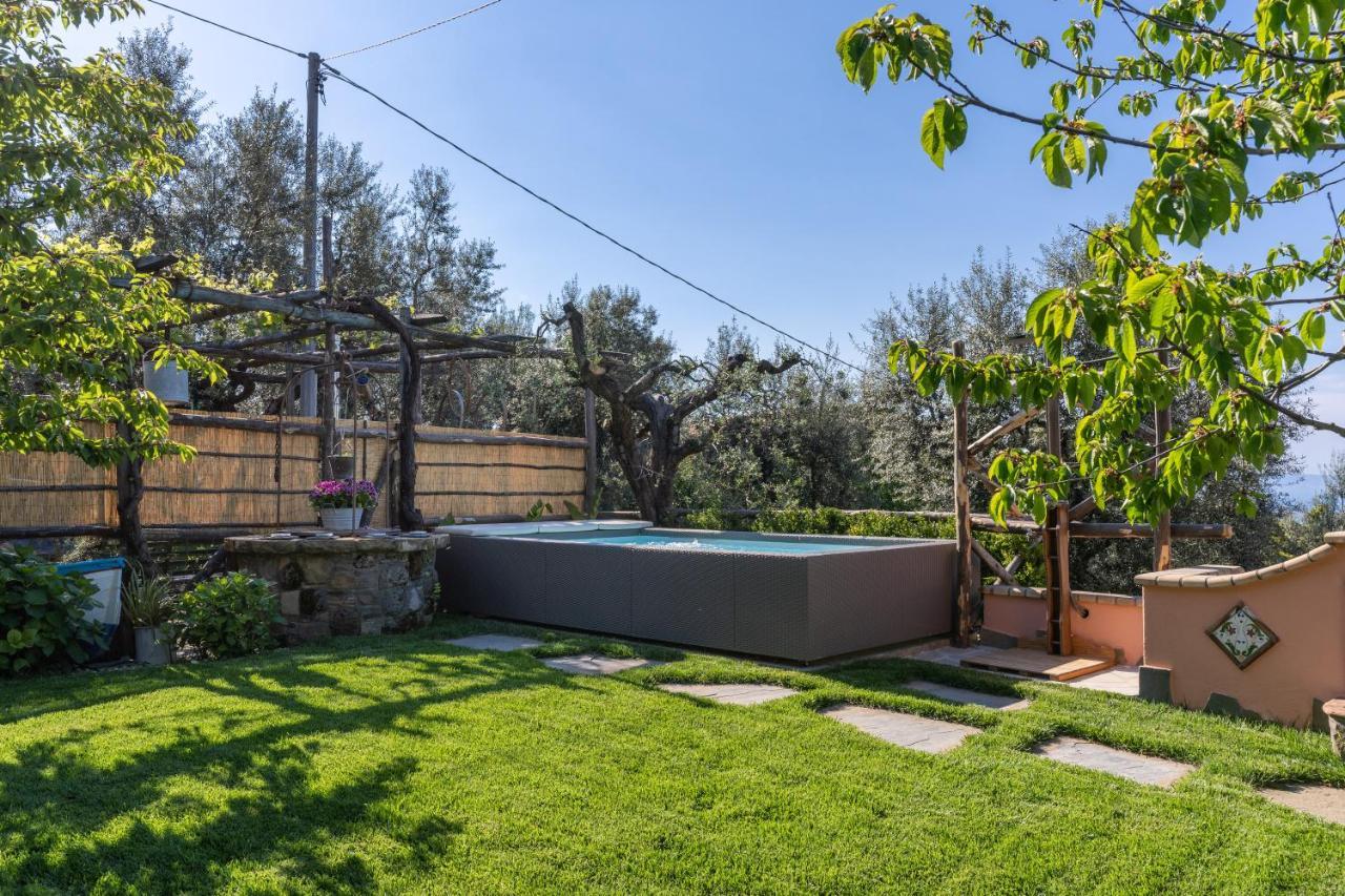 Villa Caruso Private Heated Pool & Sea View Sorrento Exteriör bild