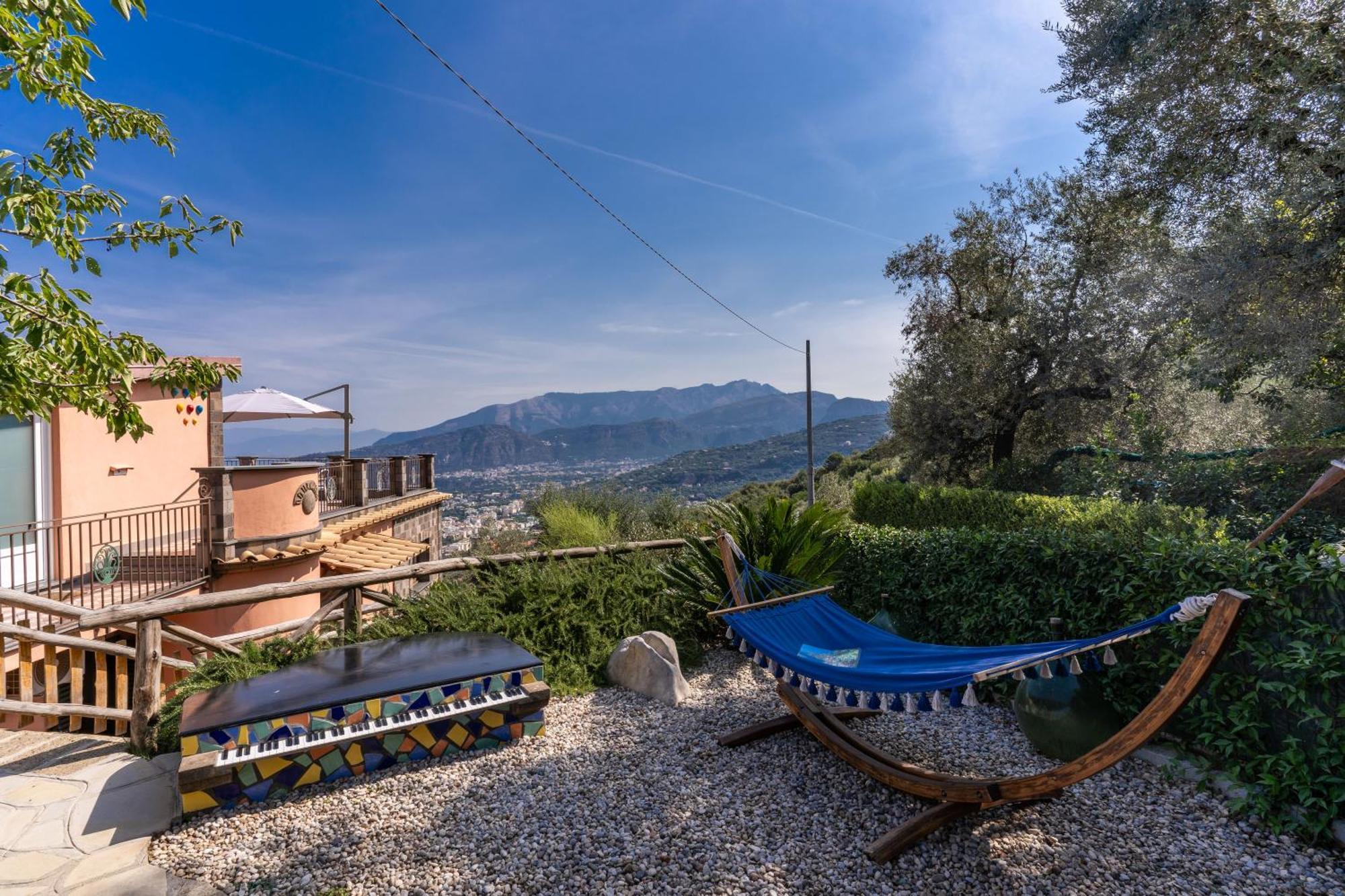 Villa Caruso Private Heated Pool & Sea View Sorrento Exteriör bild