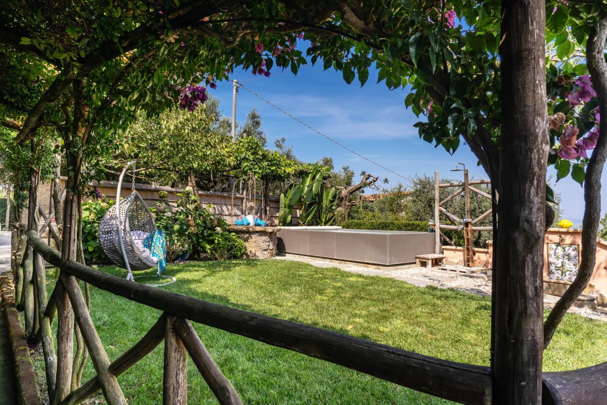 Villa Caruso Private Heated Pool & Sea View Sorrento Exteriör bild