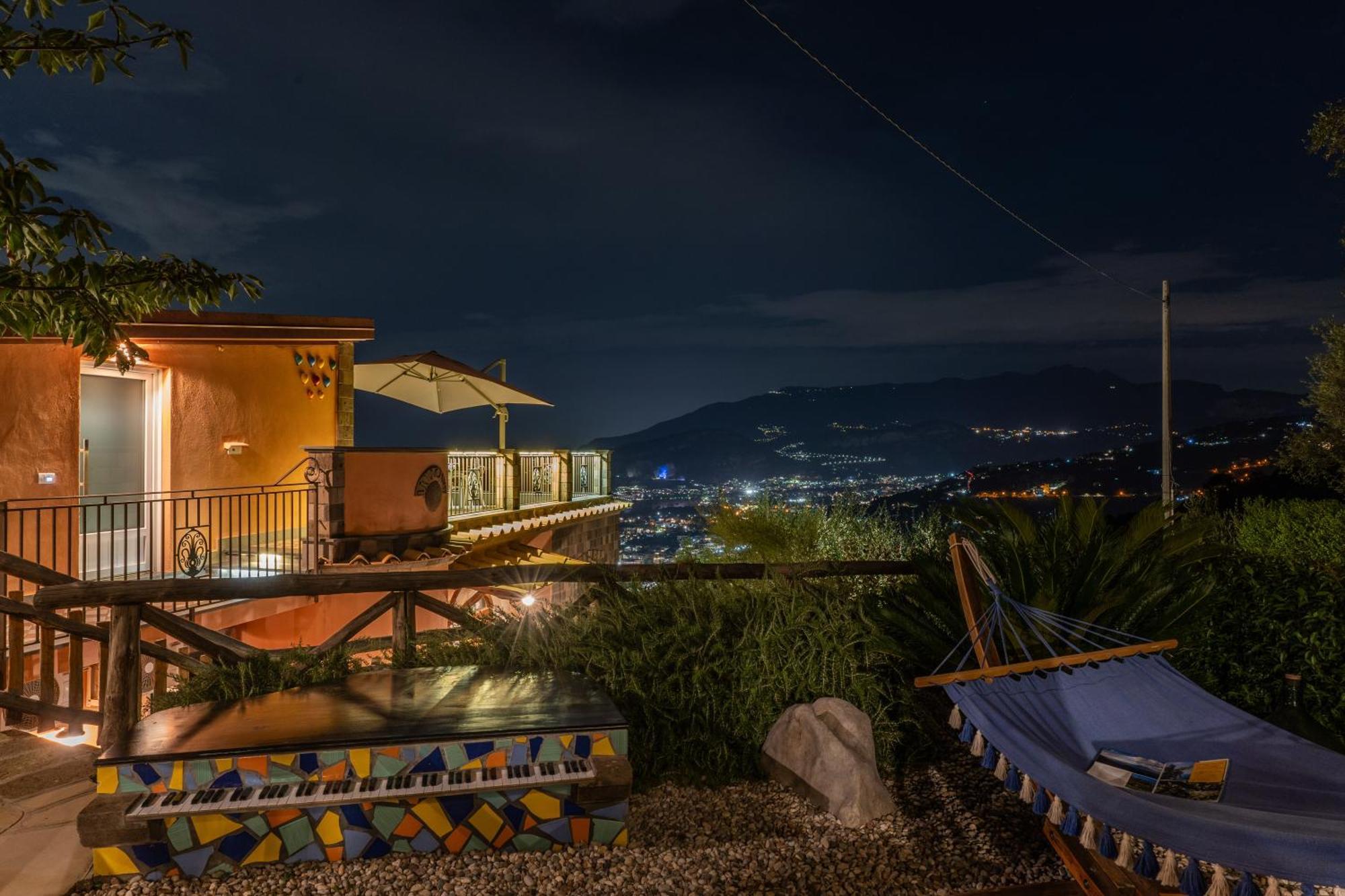 Villa Caruso Private Heated Pool & Sea View Sorrento Exteriör bild