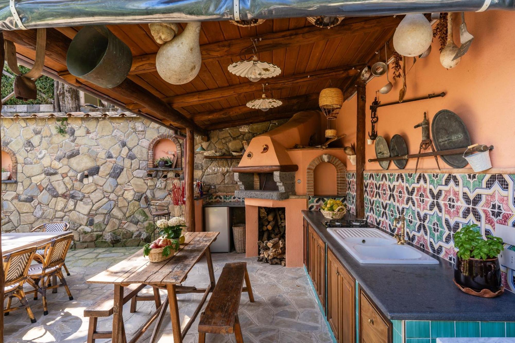 Villa Caruso Private Heated Pool & Sea View Sorrento Exteriör bild