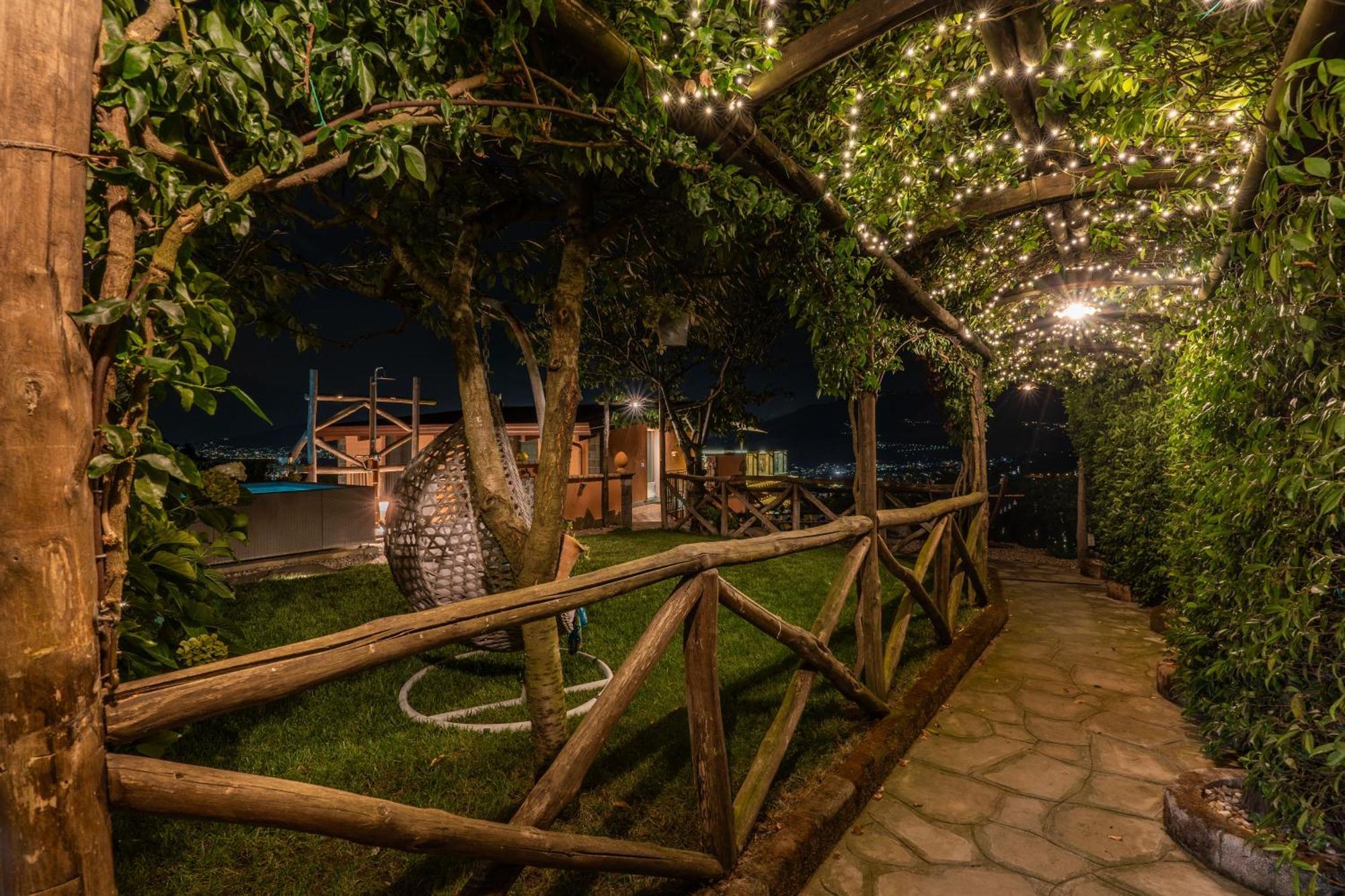 Villa Caruso Private Heated Pool & Sea View Sorrento Exteriör bild